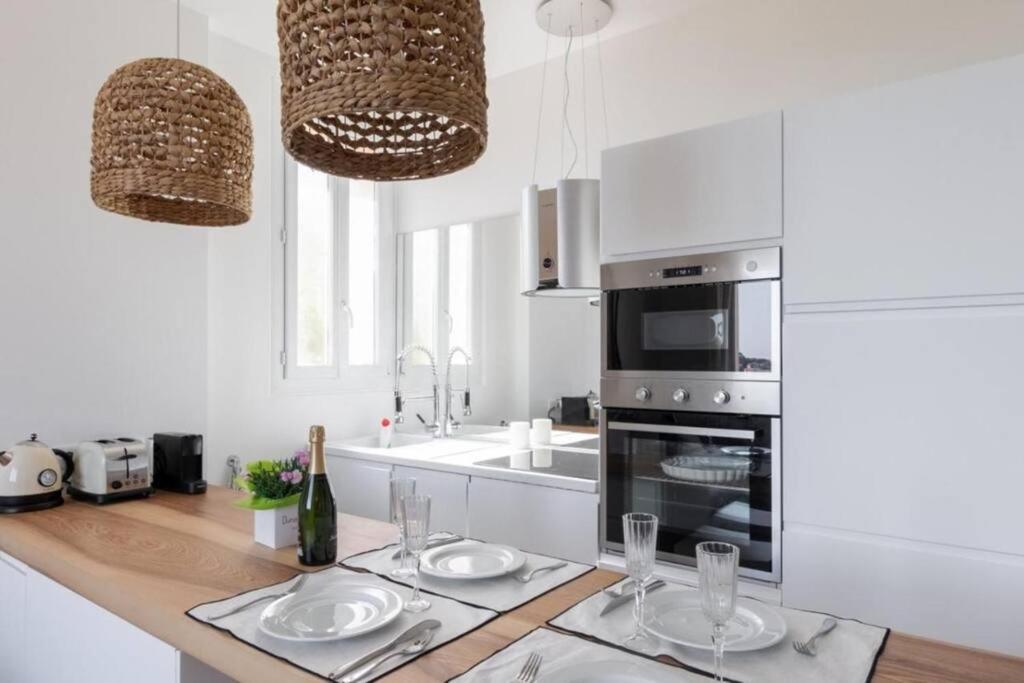 Petit Paradis A Sanary Avec Vue Mer Wifi Et Clim Exterior photo
